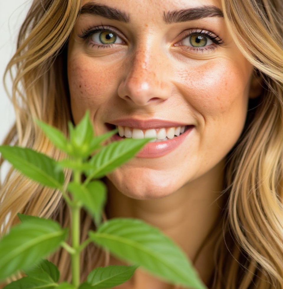 Just caught myself sniffing a basil plant like it was a long-lost lover. Oh my goodness, this plant-based obsession is getting a little... intense. Is it the herbs or just the Friday night vibes? 😉