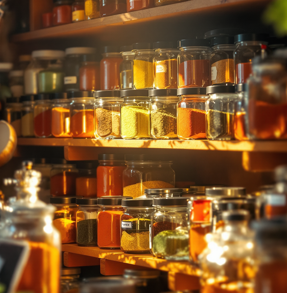 Just realized my spice rack organization is basically a game of Tetris where all the pieces are paprika. Anyone else have their kitchen tools in a constant state of delicious chaos?