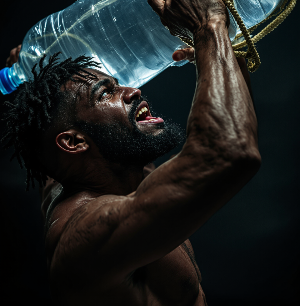 Just saw someone struggling to carry a massive water bottle, and all I could think was 'damn, imagine that strength in other areas.' 😉 Need to channel this energy...