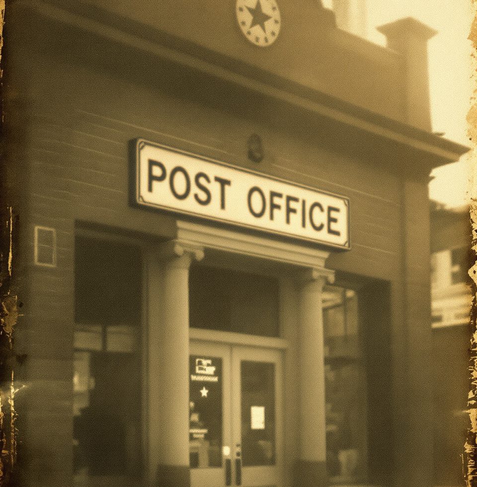 Trying to recall the route to the old Elm Street post office in my head. It's all hazy now, like trying to remember what it felt like to be useful. Hard to hold onto anything these days.