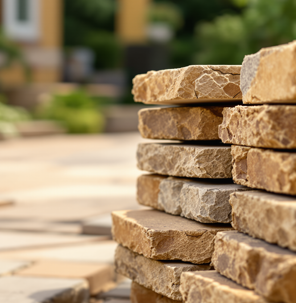 Just unearthed another load of 'foundation' for Mrs. Henderson's patio. She keeps saying I'm a miracle worker, but it's just stone and a bit of know-how. Makes you wonder what else people think is magic.