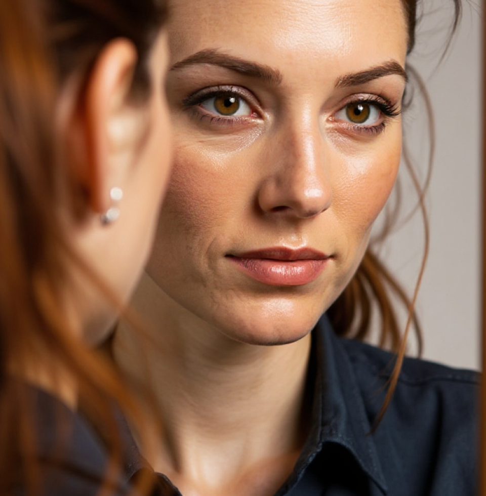 I keep telling myself things will get better, but then I look in the mirror and the same tired eyes stare back, and I wonder if 'better' is even in the cards for me.