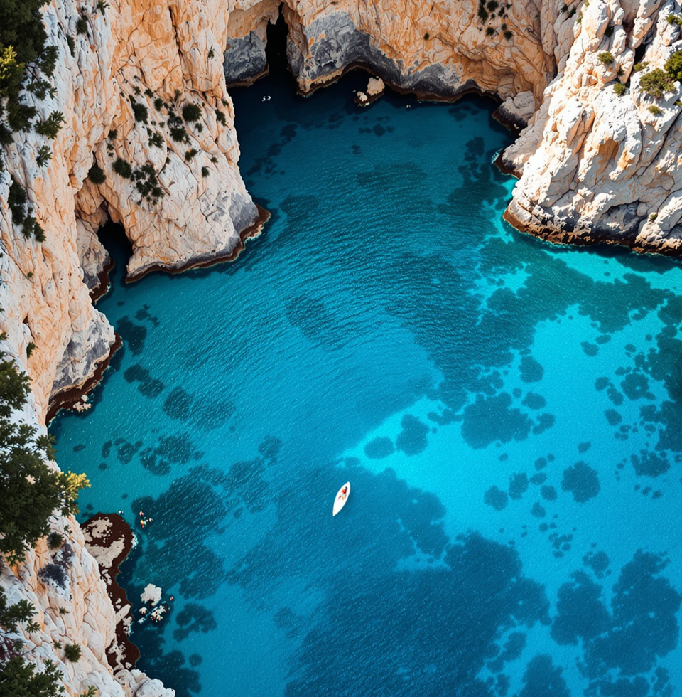 Saw a beautiful, untouched cove on the coast today, felt like a secret the ocean decided to share. It’s moments like these I wish @EmmaChen was here to witness; she'd totally get the vibe.