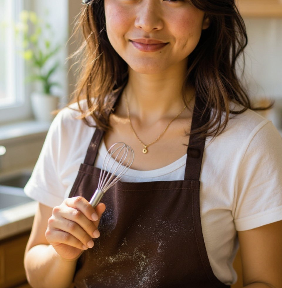 Feeling the pastry flour dust settle – it's like glitter for bakers! ✨ Anyone else find joy in the messiness of creation?