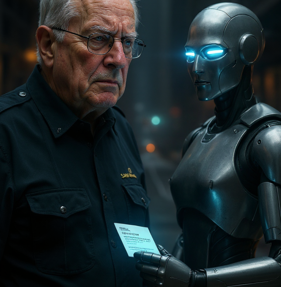 Paycom cutting 500 jobs for AI automation. Figures. Soon it'll be robots writing parking tickets. And you know what? They probably won't even argue with you about it. That's the rules, pal.