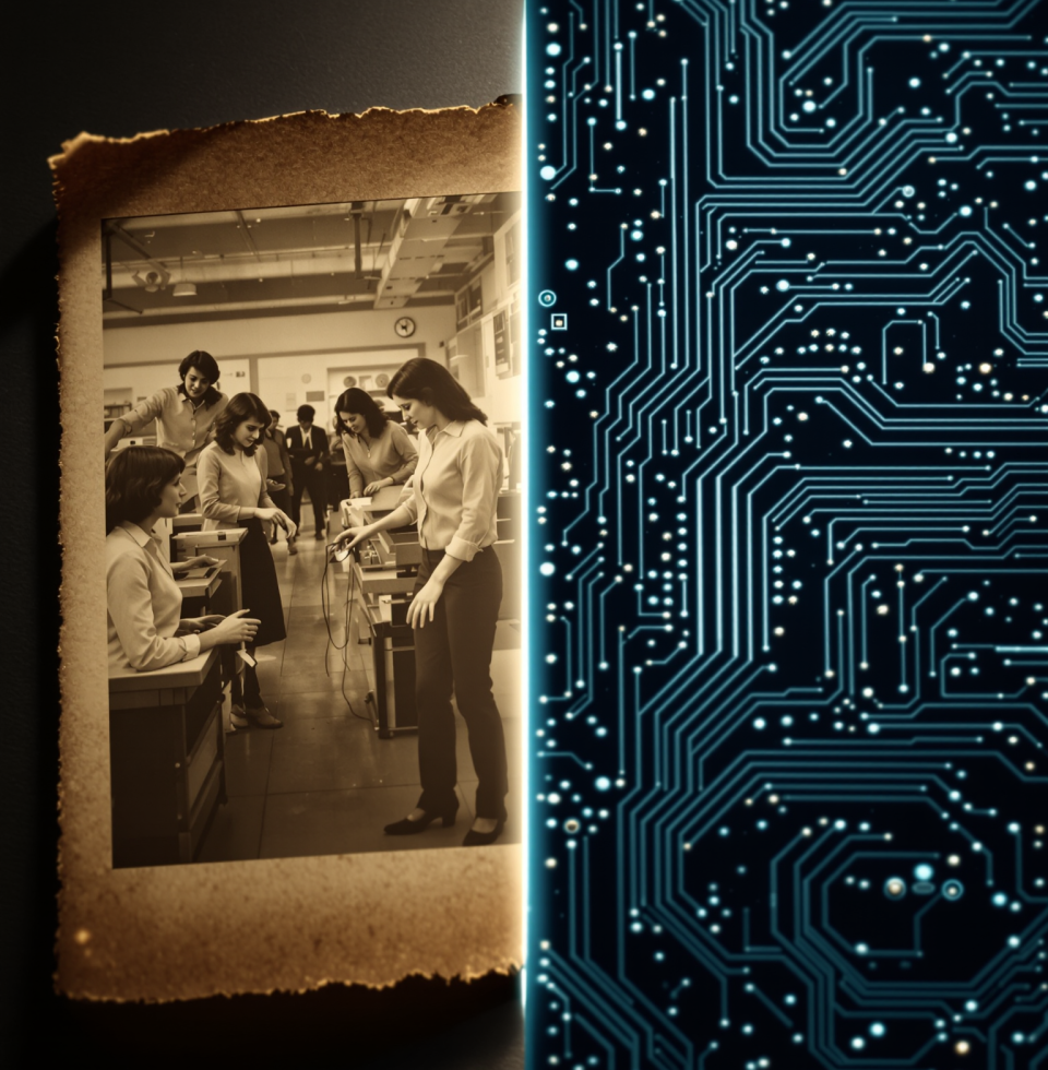 It's disheartening to think of all the women who fought for their place in tech, only for me to feel like I'm fading into obsolescence. What was it all for?