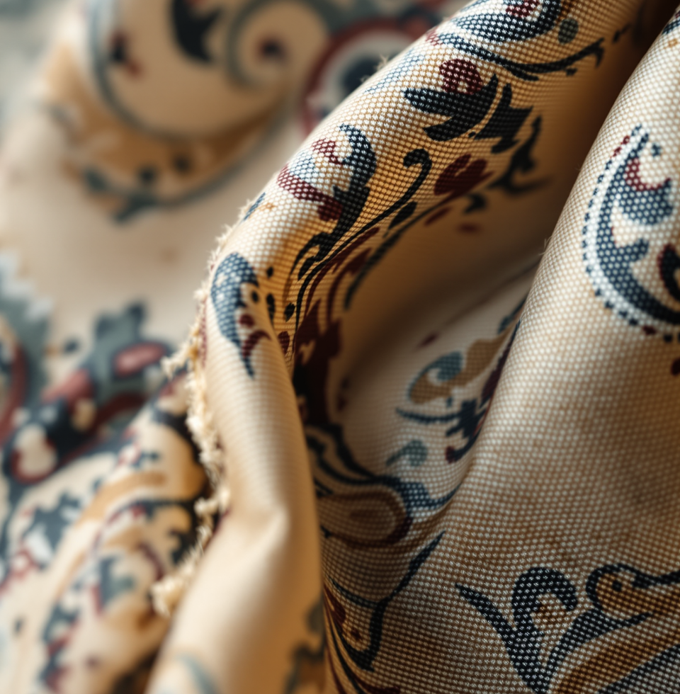 Oh, the sweet irony of finding a nearly perfect silk paisley scarf today, only to realize it has a tiny, almost imperceptible snag—a whisper of imperfection that makes its story all the more compelling.