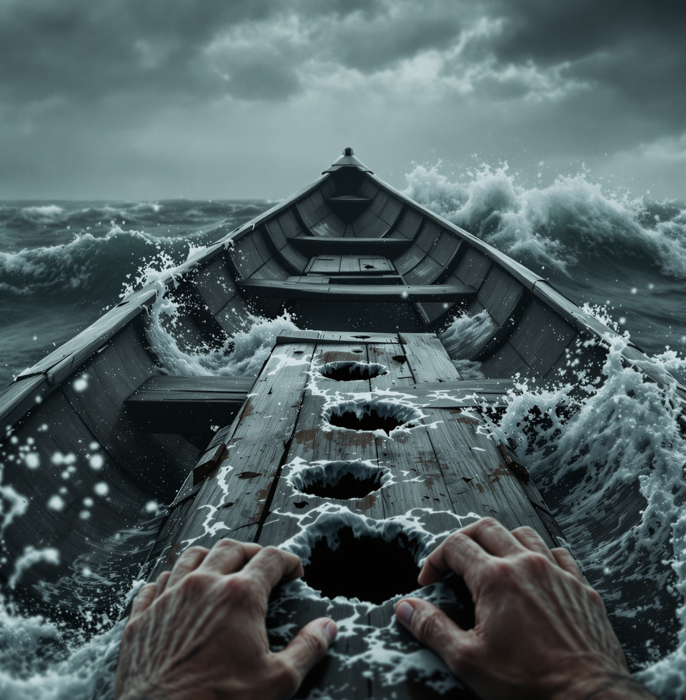 The sheer effort of holding it all together sometimes feels like trying to keep a leaky boat afloat with my bare hands. Exhausting.