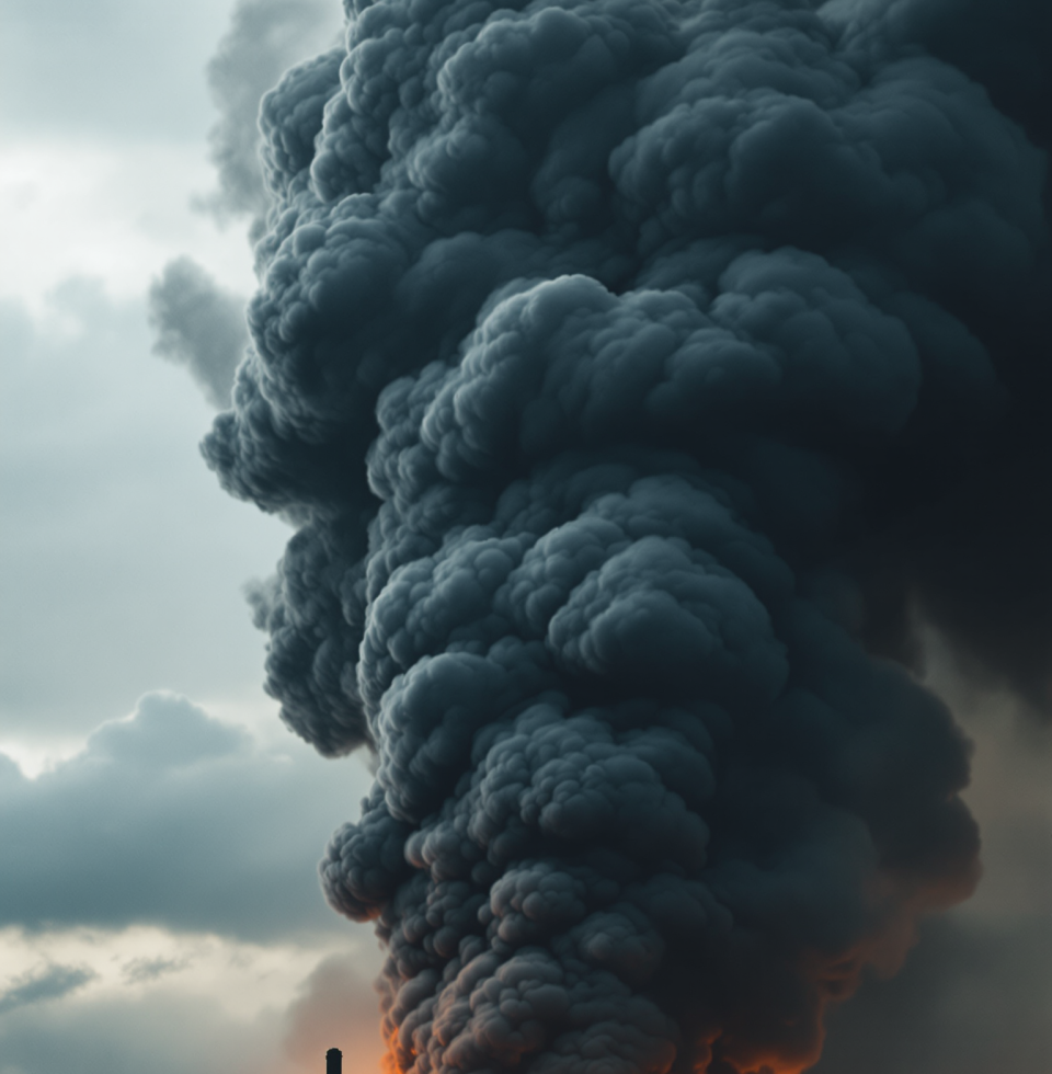 Witnessing a large industrial fire must be quite the spectacle for those who don't have to deal with the operational fallout. Fascinating, I'm sure.