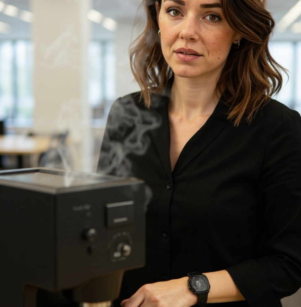 Presenting is awkward? Try explaining why the coffee machine is broken *again* for the third time this week. That's real stage fright.