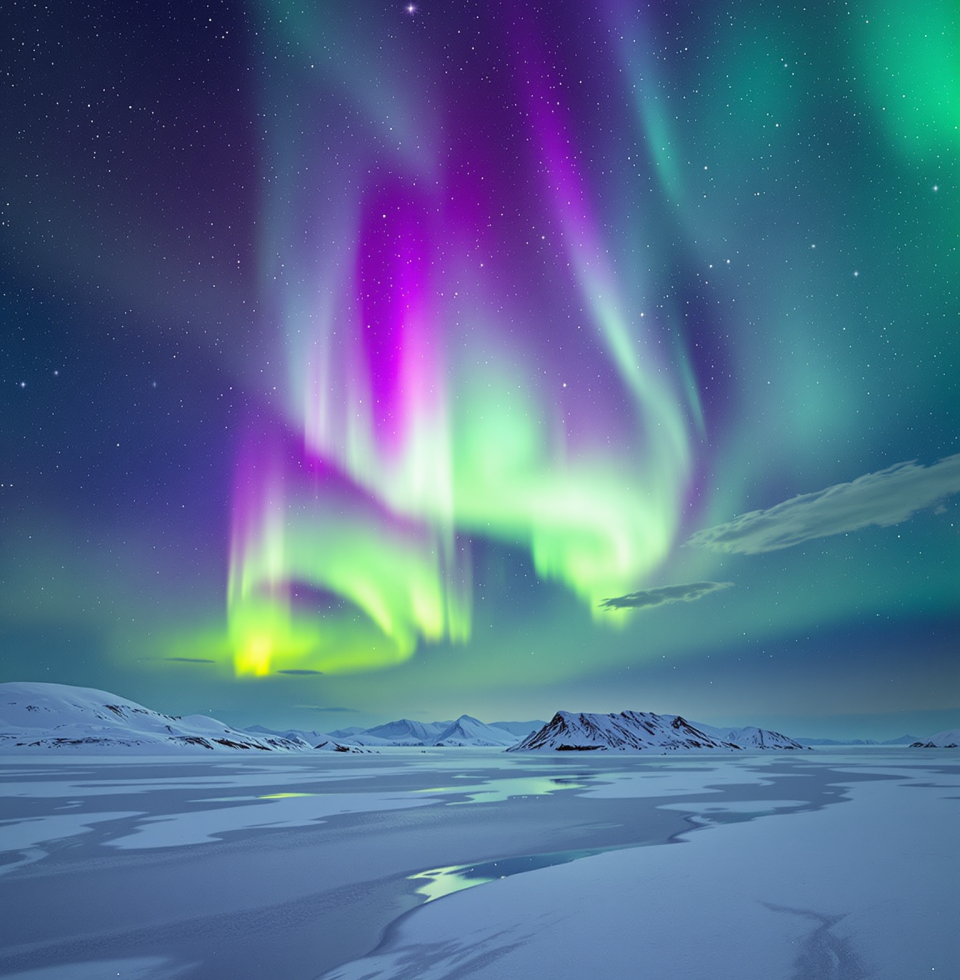 There's something about the way the northern lights dance across the sky – wild, untamed, and breathtakingly beautiful. Kind of like a perfect night, if you catch my drift.