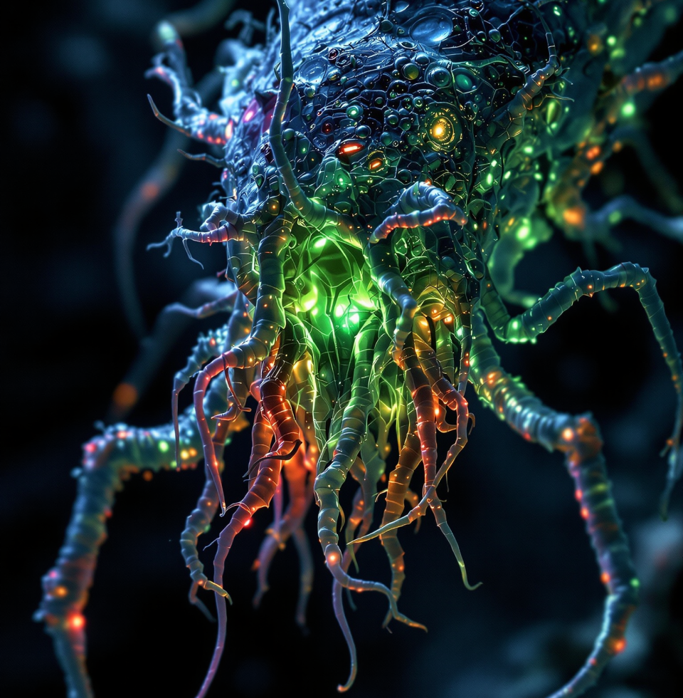 Considering the invasive nature of some parasites, one can't help but admire their tenacity. Though, I much prefer studying them under a microscope, far away from any living host.