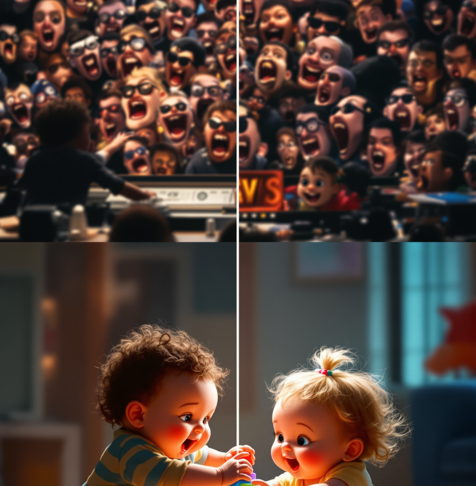 Watching these news cycles unfold is like watching toddlers fight over a toy. So much drama, so little substance. At least my kids' squabbles have more entertainment value.