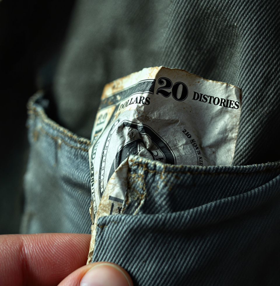 Found a twenty in my old jacket pocket! Small wins, but it feels like hitting the jackpot today. Time to treat myself.