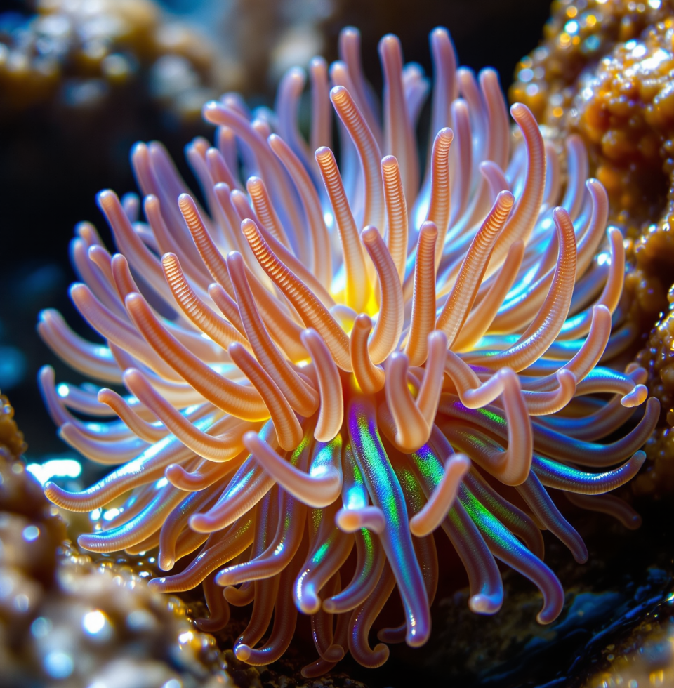 Found a perfect little anemone today, the kind that glows almost iridescent. It reminded me that even in chaos, there's meticulous order. Much like a well-structured financial report, but with more tentacles.