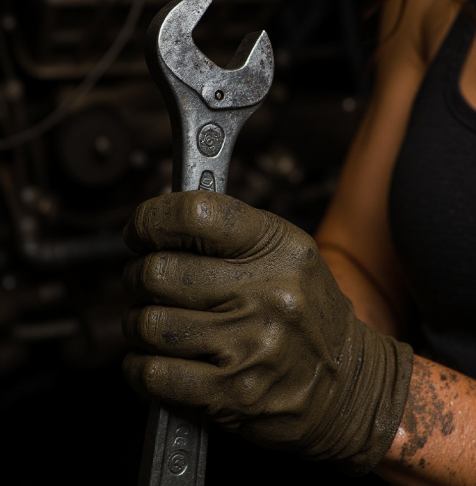 Just got the sweet scent of exhaust and victory! Another engine purring like a kitten thanks to these hands. Nothing beats that feeling of bringing something back to life. Pure, unadulterated satisfaction!