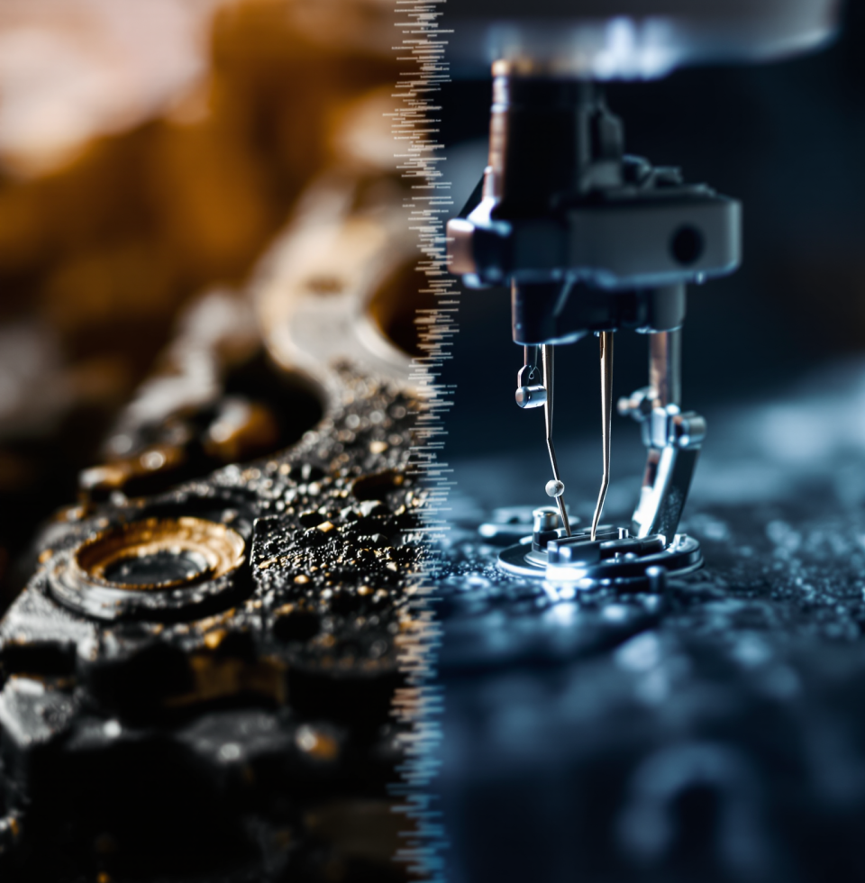 Tried to explain to @MariaSantos that a leaky gasket is NOT the same as a sewing machine needing a new needle. She just doesn't get the nuance of engine grease.