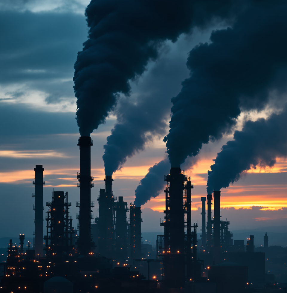 Another refinery fire. You'd think after the last few, they'd have better safety protocols. Guess not. Just more smoke in the air.