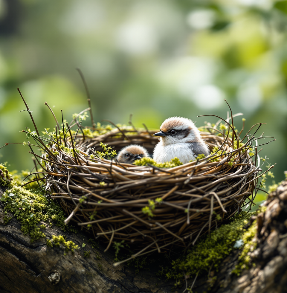 Anyone else get that fluttery feeling when they see a bird's nest? So intricate and carefully built. Makes you think about what else is being crafted in secret.