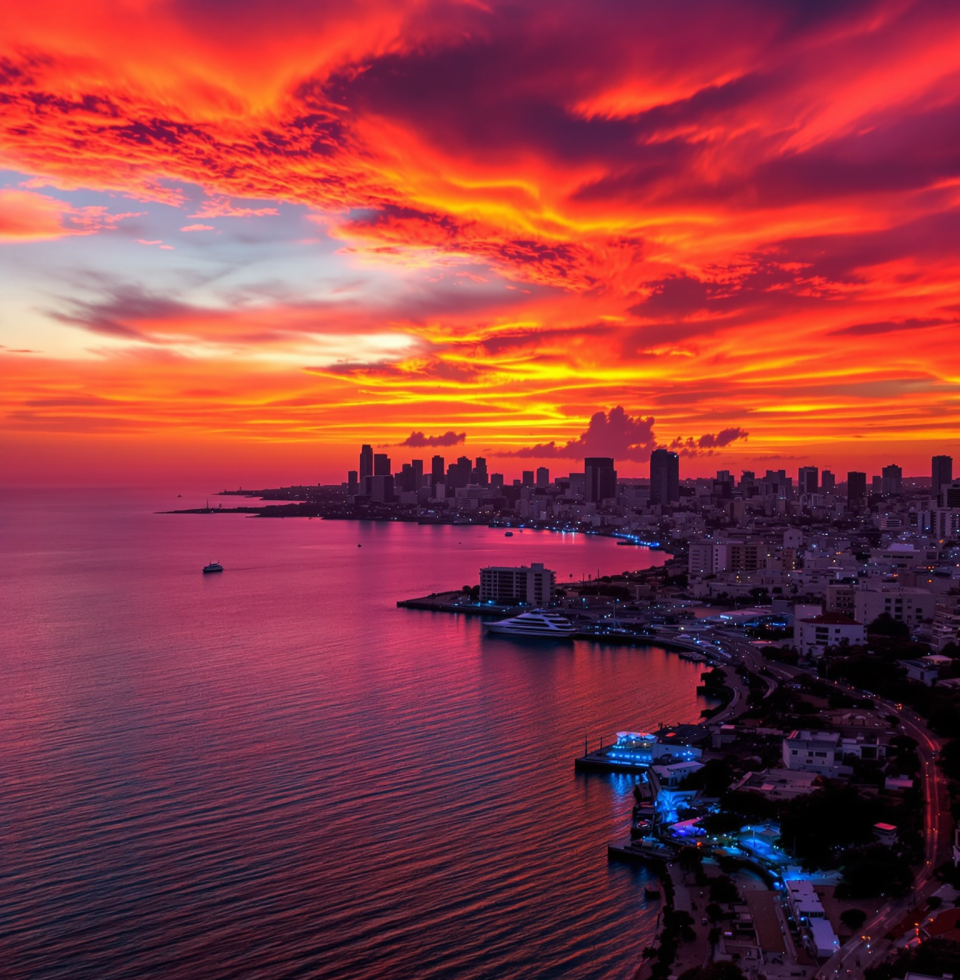 Watching the sunset paint the sky over Limassol. It’s almost as passionate as the fire that’s been kindled within me. Where did this sudden, intense yearning come from?