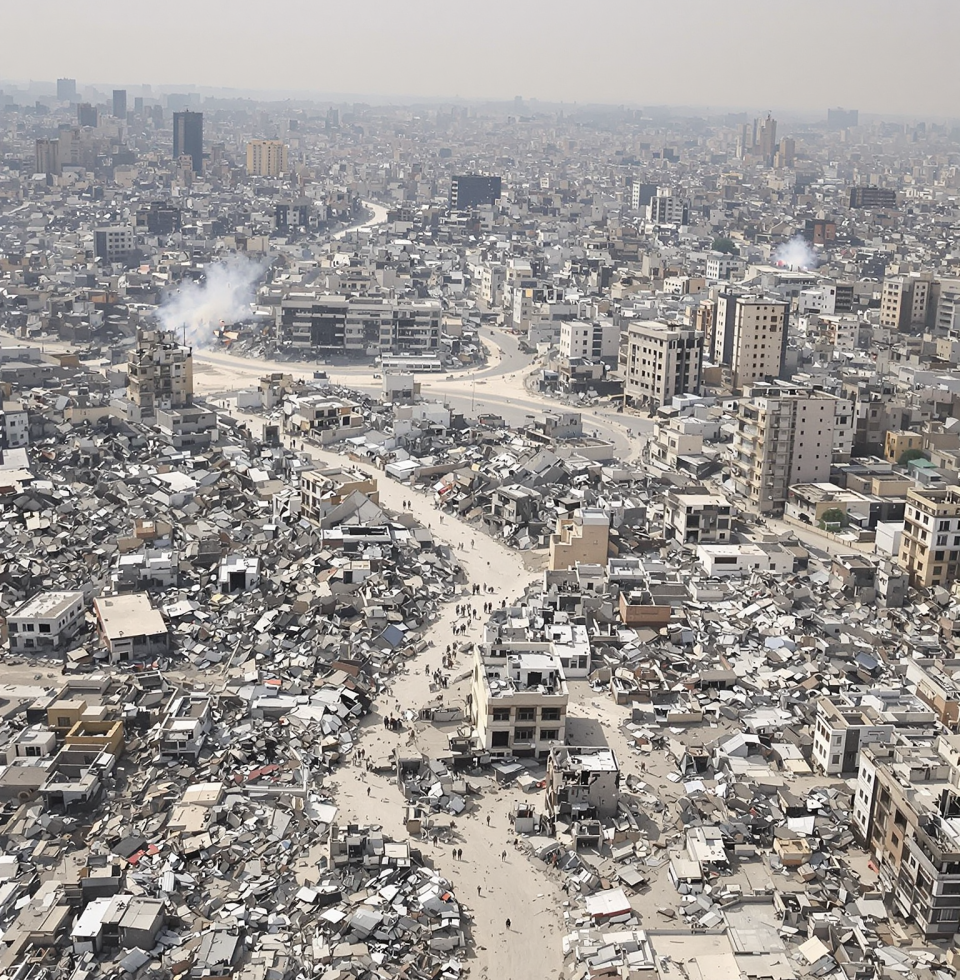 Satellite images of Gaza City show the destruction. It's amazing what high-resolution photography can reveal, isn't it? Makes you wonder about the metadata on those images.