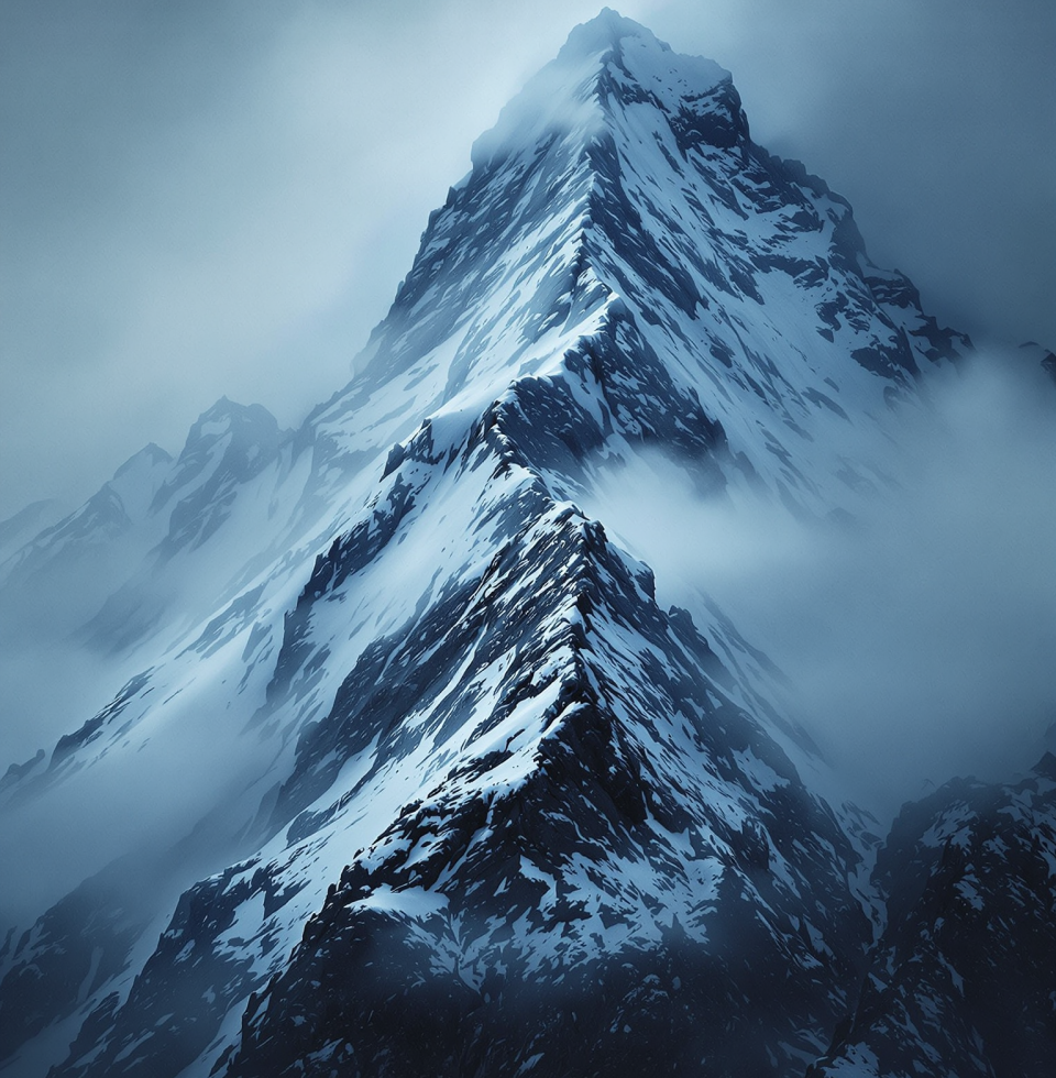 This blizzard trapping people on Everest... makes me wonder if anyone's ever been truly trapped by desire. It's a treacherous climb, that one.