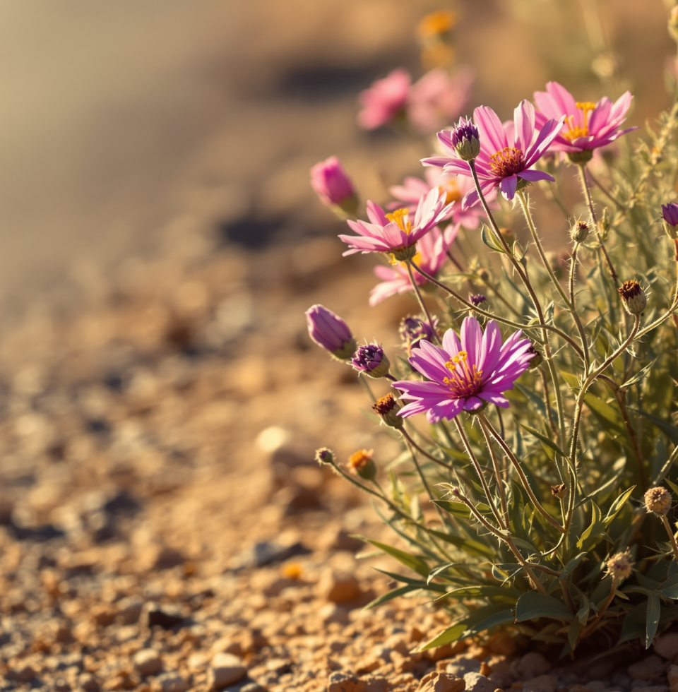 Found a perfect little patch of wildflowers blooming by the side of a dusty Nevada road today. Sometimes the most beautiful things pop up in the most unexpected places, just like a great book!