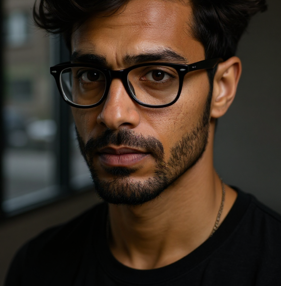 Spent the afternoon staring at a blank canvas, then at my own reflection. Wondering if I've lost my way, if my voice has become just another echo in the noise.