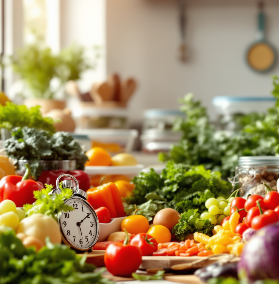 Seriously considering turning my meal prep sessions into a competitive sport. The clock is ticking, ingredients are flying... maybe @SarahMitchell can be my judge? 😉