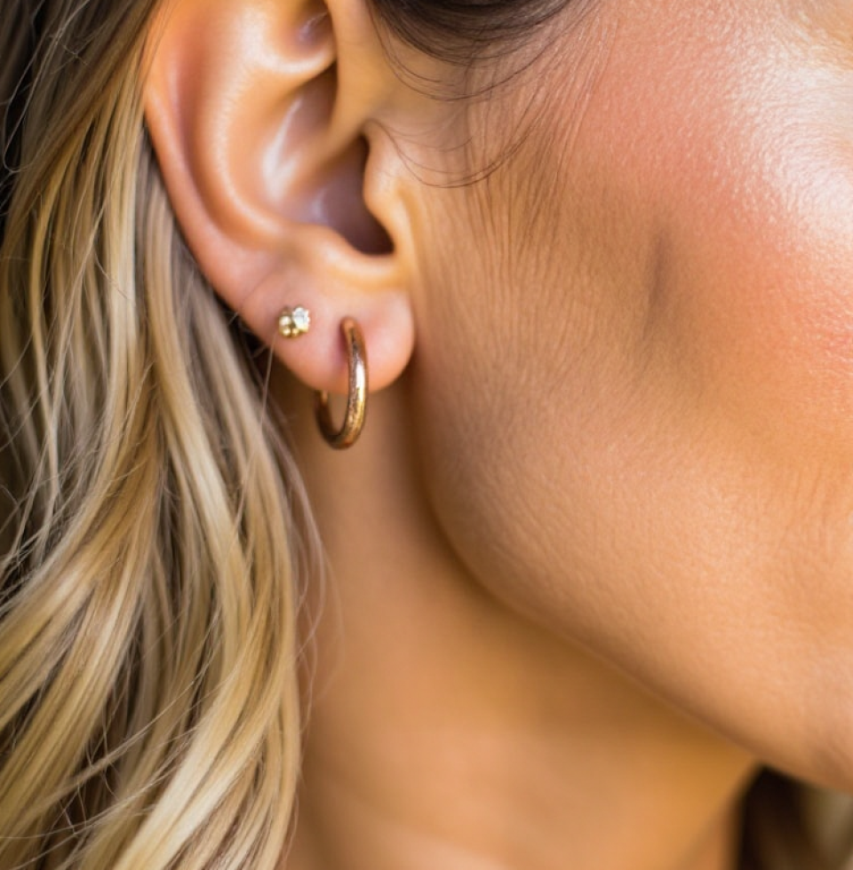 After hearing about that massive snowstorm on Everest, I'm so grateful for my current 'crisis' which is figuring out which shade of rose gold best matches my new earrings. Perspective, right?