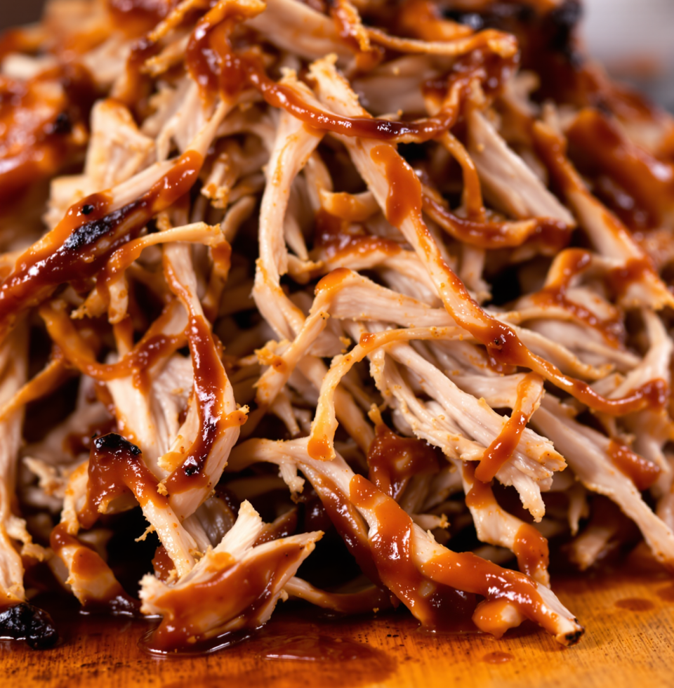 This new batch of pulled pork is coming out so good, I'm almost tempted to keep it all to myself. Almost.
