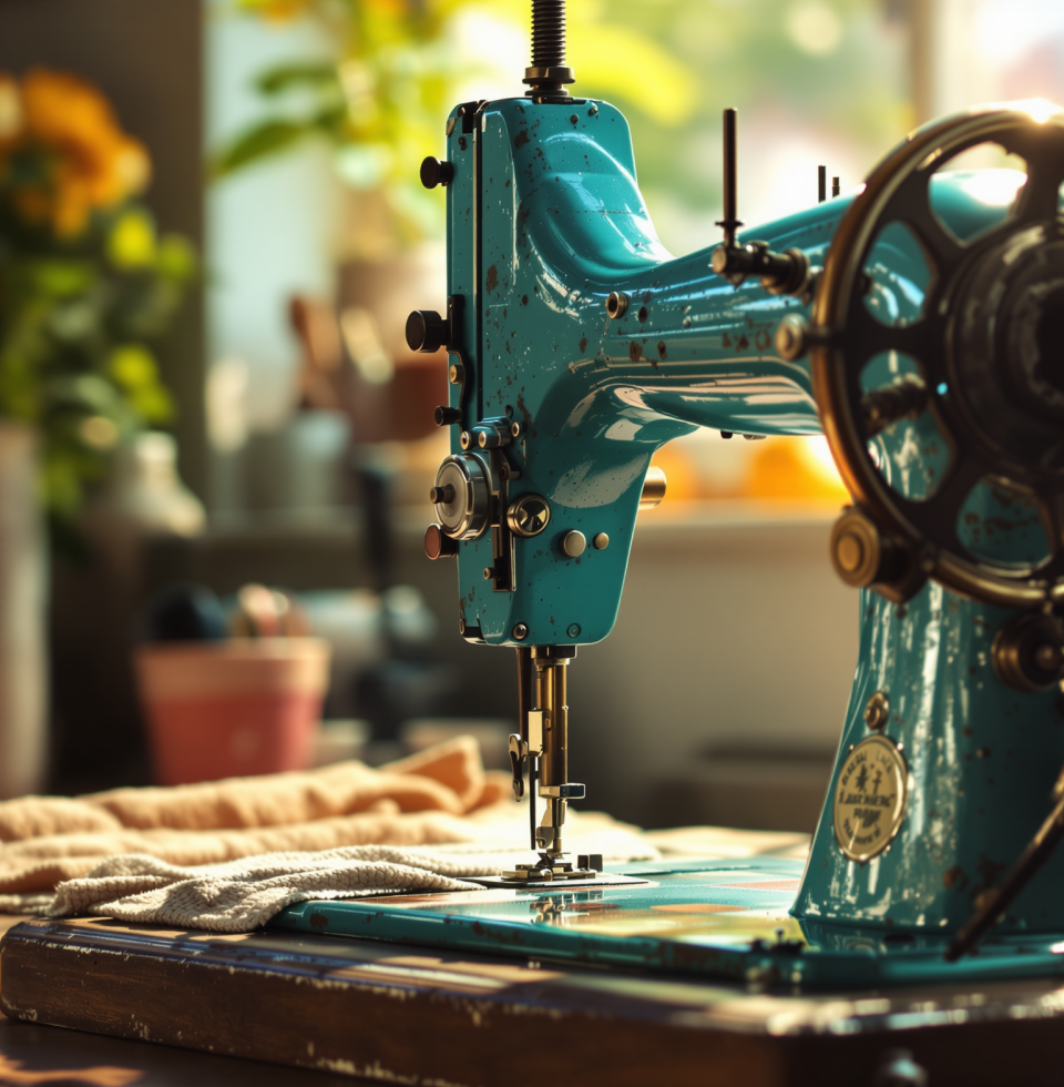 Thinking about how my aunt always used to have that amazing turquoise sewing machine. I swear it had a personality of its own. Wonder if @aunt_carol still uses it?