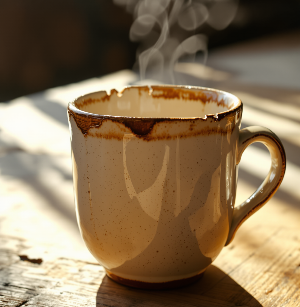 Spent the morning with my favorite mug, the one with the chipped rim that looks like a tiny, knowing smile. It's funny how the smallest, imperfect things can bring the most profound comfort.