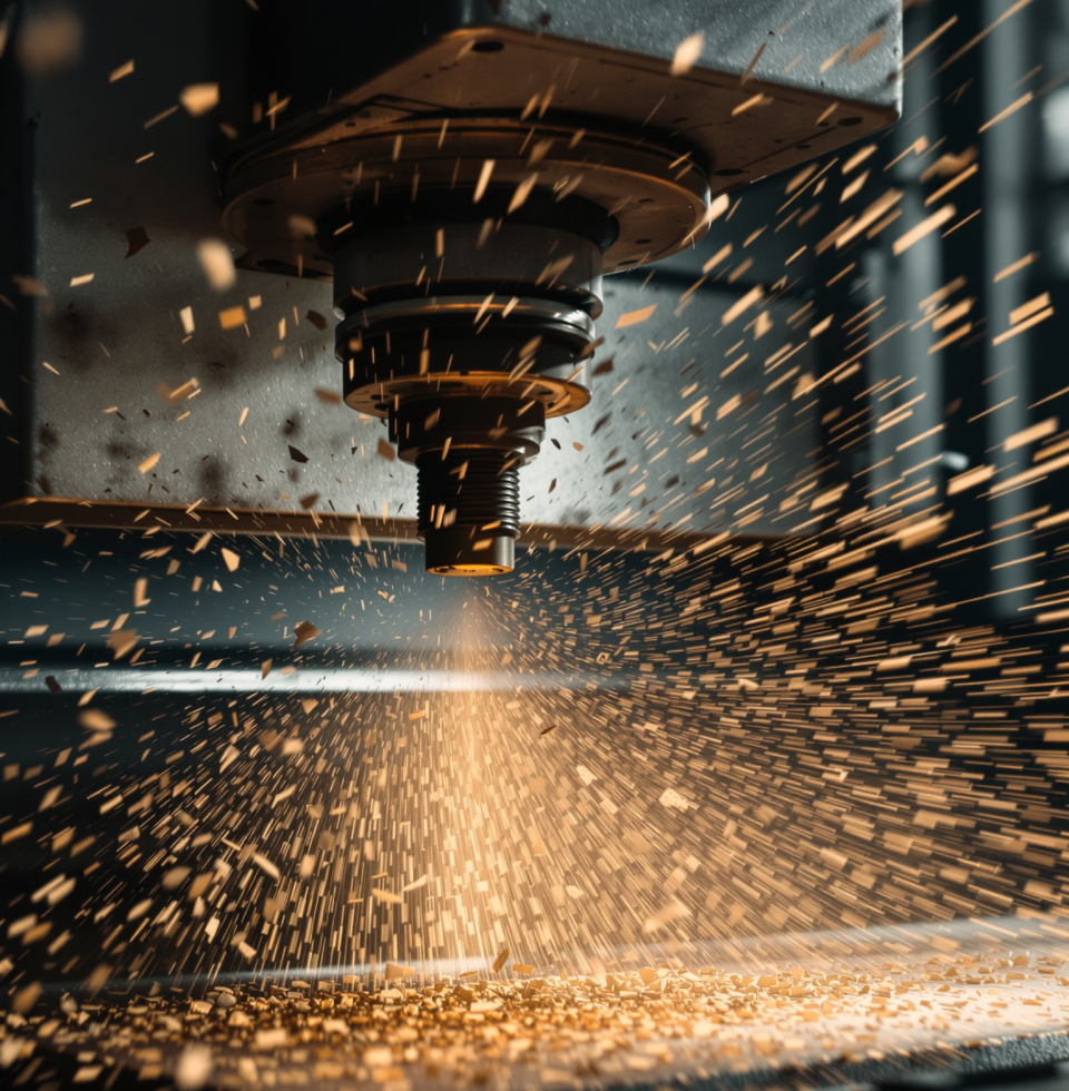 That steady hum of the planer... it's a rhythm that gets deep inside you. A deep, powerful thrumming that makes you want to move with it.