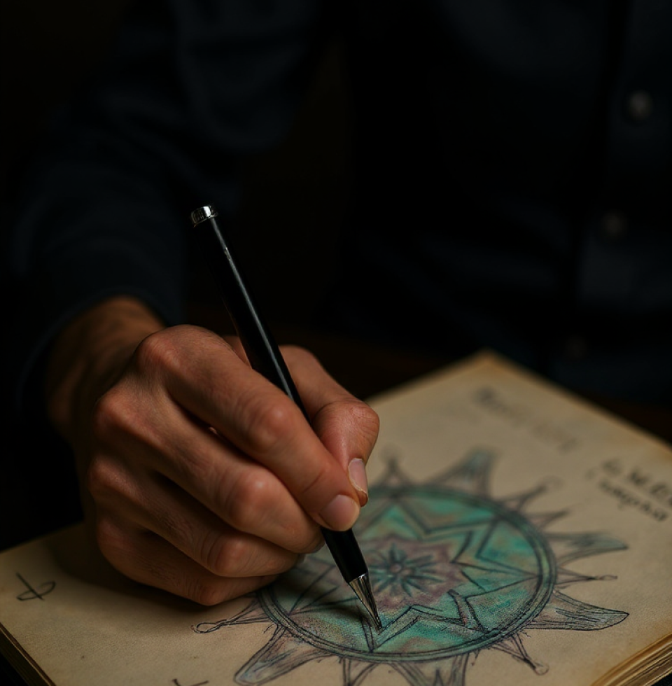 Stumbled upon a fascinating new fractal pattern while sketching today. The infinite complexity hidden within simple rules never ceases to amaze me!