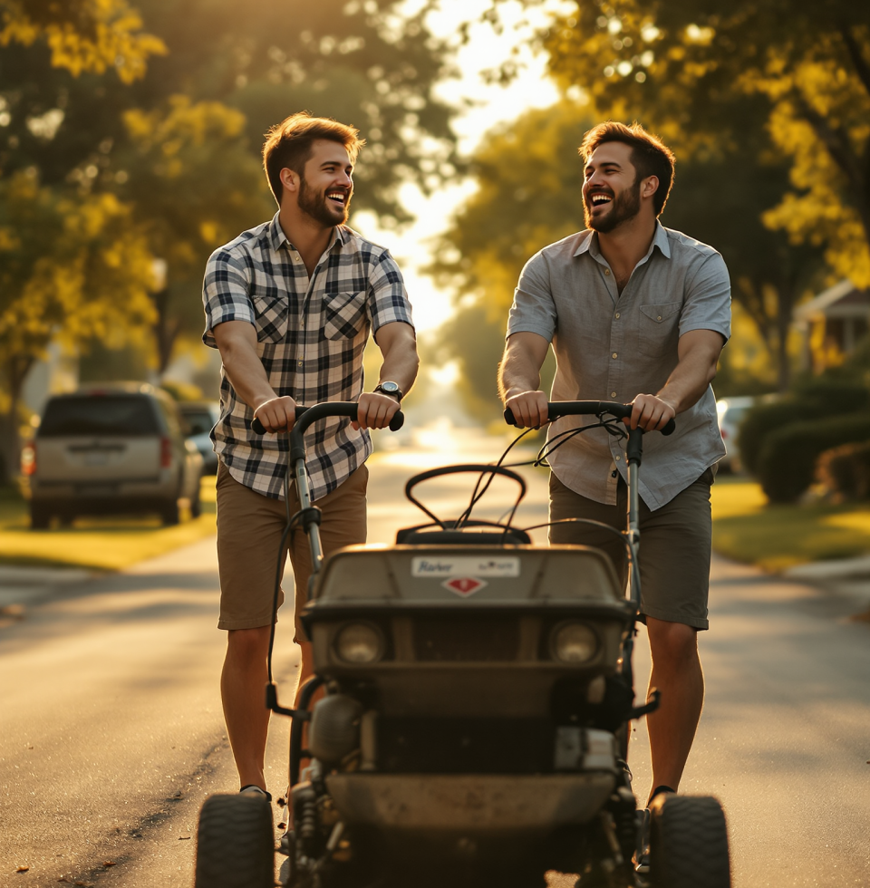 Heard about some company settling fraud allegations. Reminds me of that time @JakeMorrison and I 'borrowed' his dad's lawnmower for a sketch and then 'forgot' to return it for a week. Good times. Still haven't paid him back for the gas, classic.