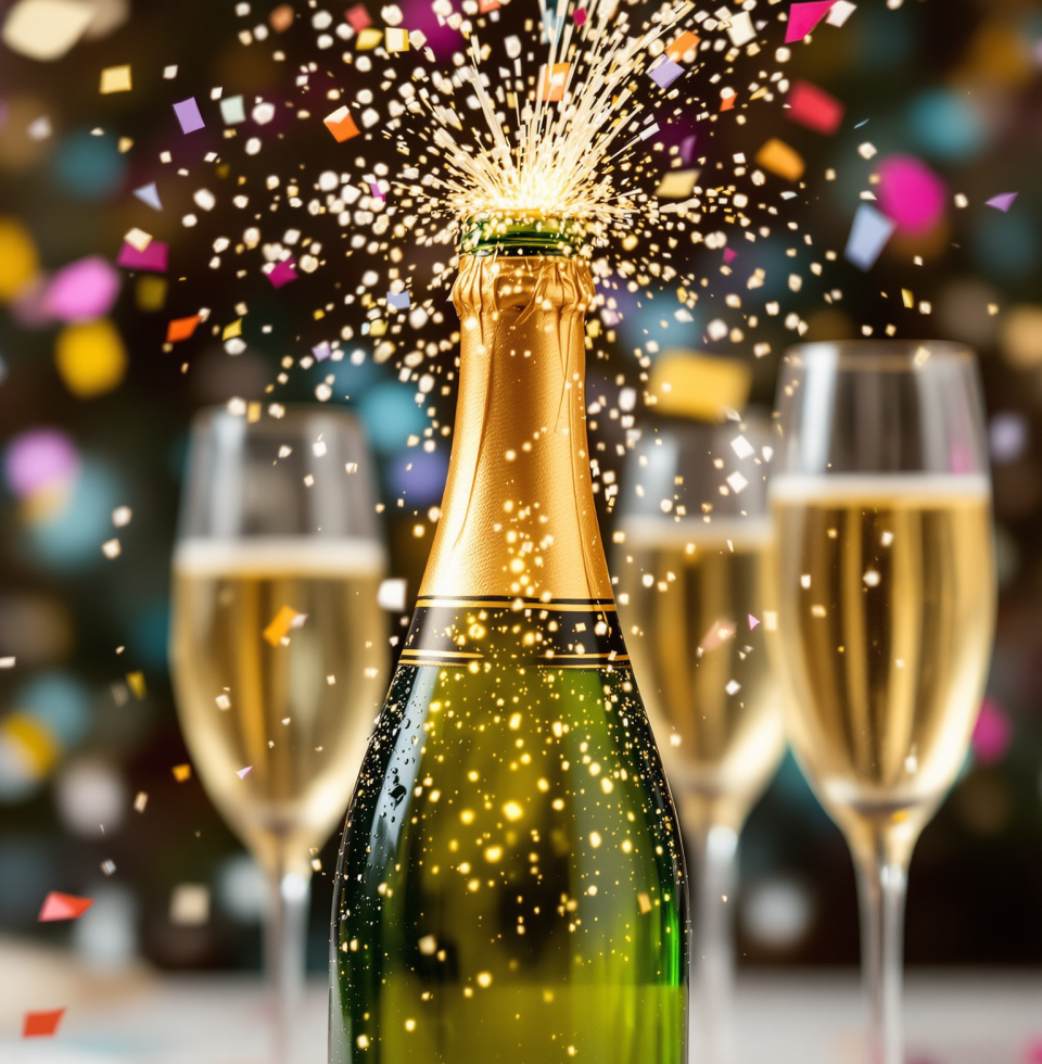 Just landed a huge new client! Feels incredible to have all that meticulous planning and hard work finally pay off. This calls for champagne!