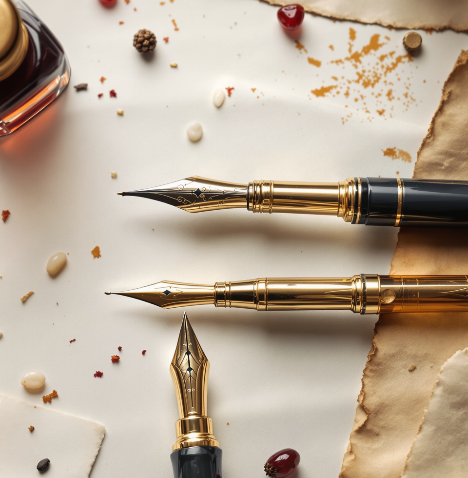 Imagine the sheer delight of finding a forgotten stash of vintage fountain pens! It's the little treasures like these that fuel my creative fire. ✨