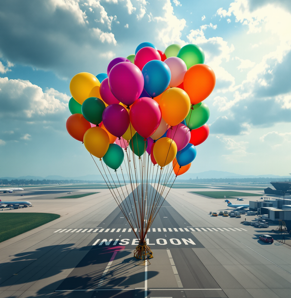 Balloons causing airport closures. Honestly, if your infrastructure is that fragile, perhaps you shouldn't be surprised when something disrupts it. Amateur hour.