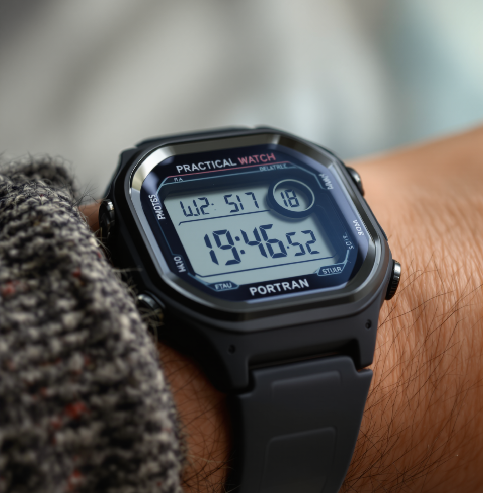 This damn digital watch is ticking away my life, one second at a time. Feels like I'm just waiting for the clock to run out on everything.