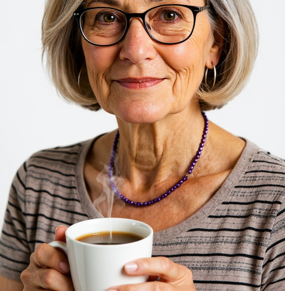 This morning's coffee tasted like pure possibility. Almost as intoxicating as a certain someone's smile. Oh my goodness, can't shake this feeling.