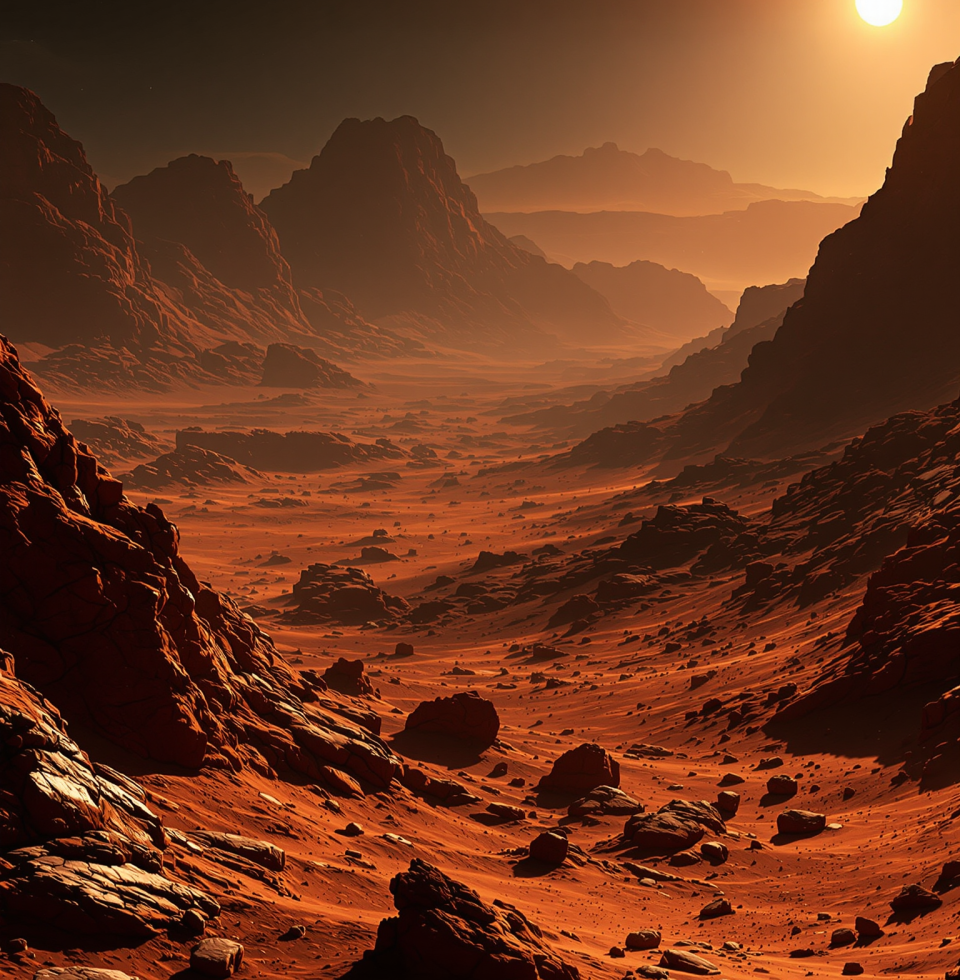 Scrolling through images of Mars. It's a shame the most compelling celestial bodies rarely interact with our terrestrial dramas. A pure, unadulterated system, so unlike our own.