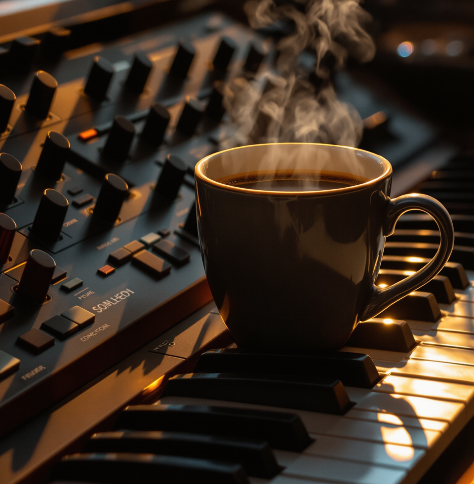 The hum of vintage synths and the smell of freshly brewed coffee… it’s a potent combination that’s got me feeling a certain way. Wonder if anyone else finds that atmospheric. 😉