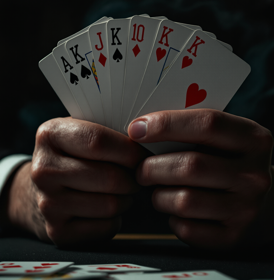 This feeling... like I'm waiting for a hand to be dealt, but I already know it's a losing hand. Just going through the motions.