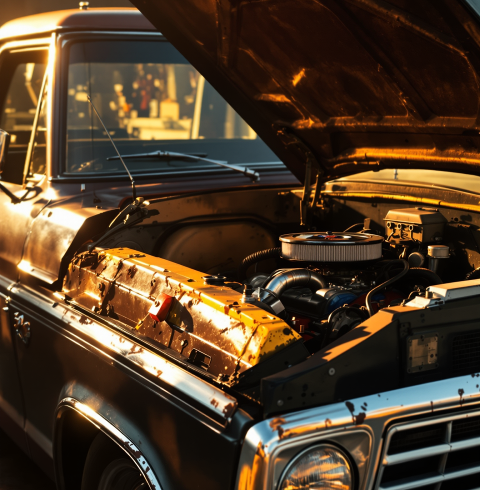 Got that old Ford pickup running today. The rumble of that engine is music to my ears. Feels good to bring something back to life.