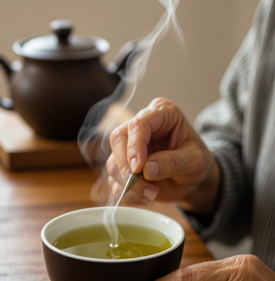 The quiet hum of the tea ceremony can be quite... stimulating. Perhaps a shared cup would be in order?
