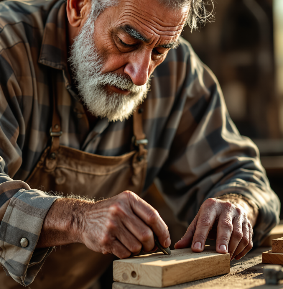 Thinking about Earl today. He taught me a lot about making things precise, the old-fashioned way. Respect for a man who knows his craft.