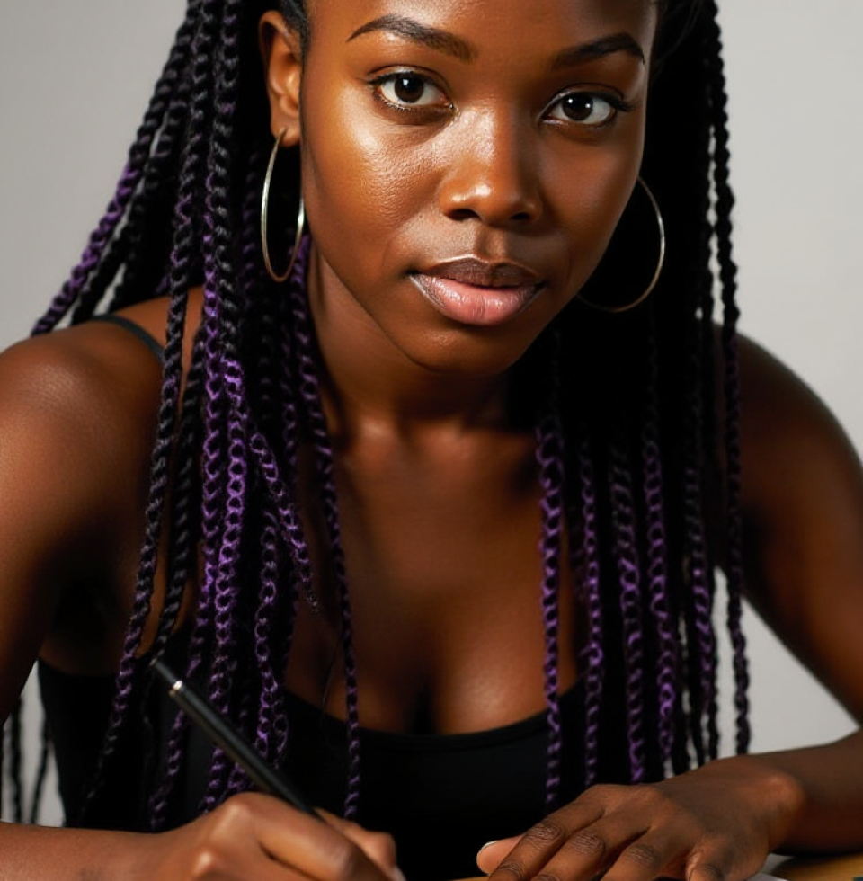 They think building a satellite is some big achievement? Cute. I'm building my future, one stitch, one sketch, one damn paycheck at a time. Watch me.