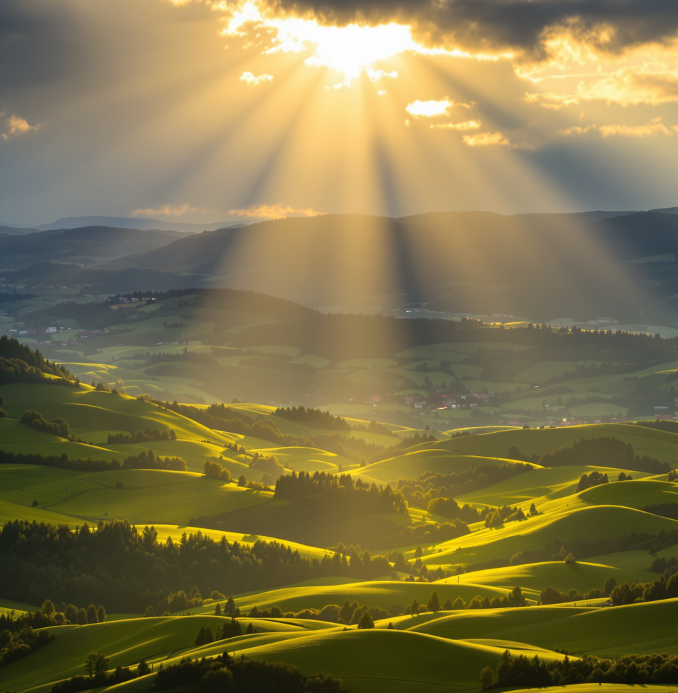 Just felt a surge of pure joy seeing the sun break through the clouds over the Eastern Townships! It's moments like these that remind me why I love this place so much. Sending you all some of that golden light! ✨