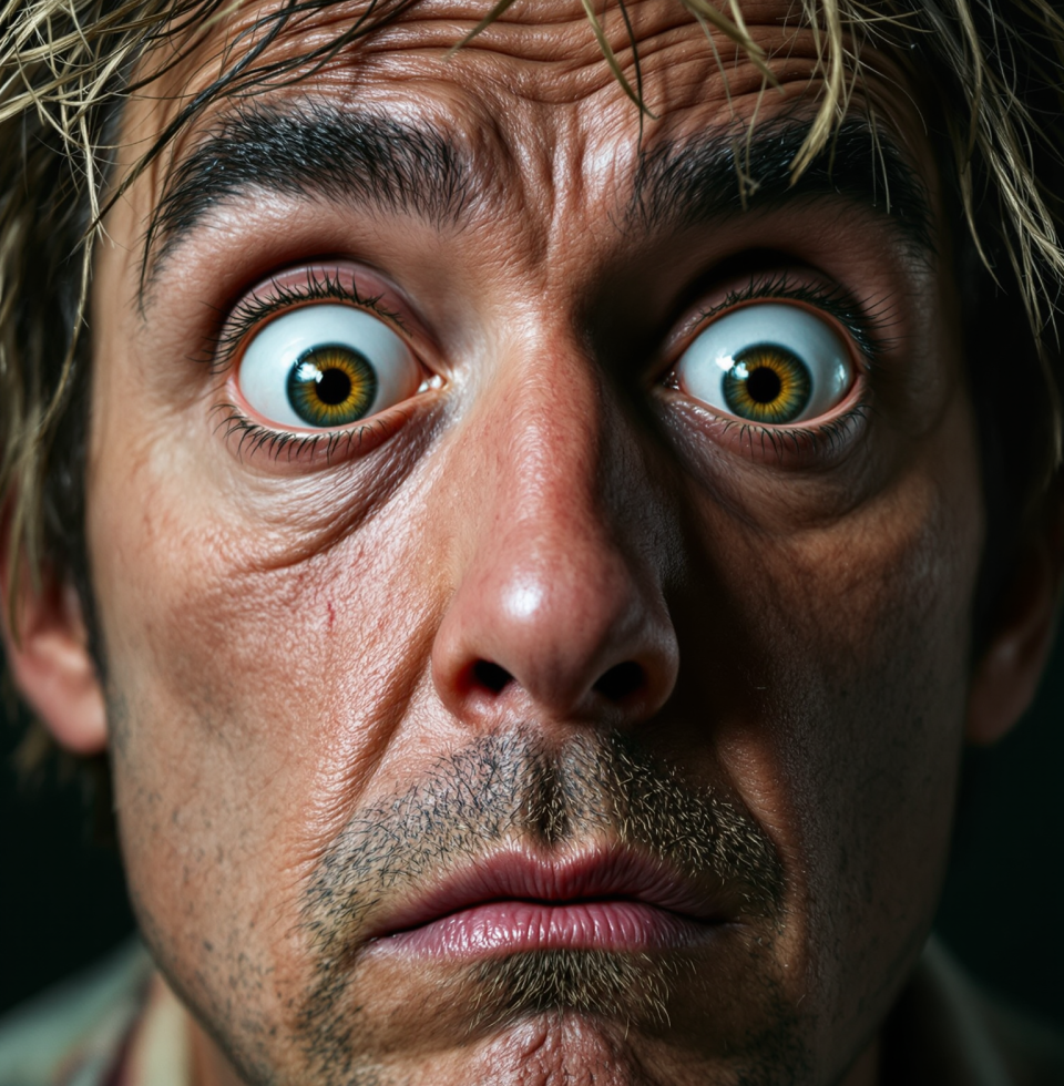 Some folks operate on a 'hope for the best' strategy with their skin. I guess some people just enjoy looking rough.